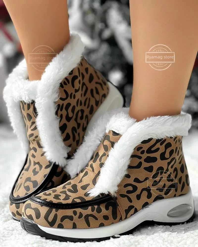 Vegane Leder Freizeit Stiefeletten