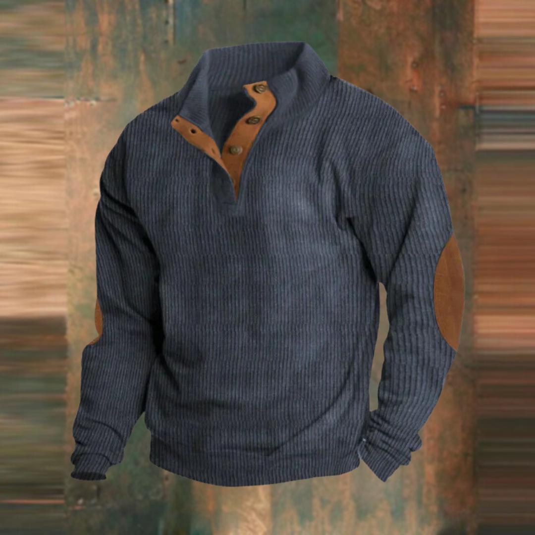 Bequemer Retro-Pullover aus Wolle für Herbst und Winter
