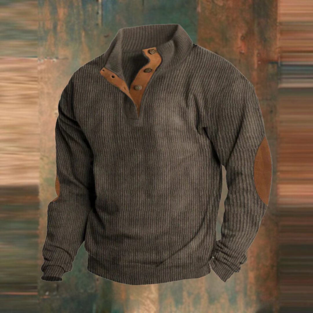 Bequemer Retro-Pullover aus Wolle für Herbst und Winter
