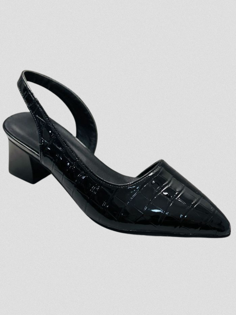 MAE CROC-EFFEKT SLINGBACK-HEELS