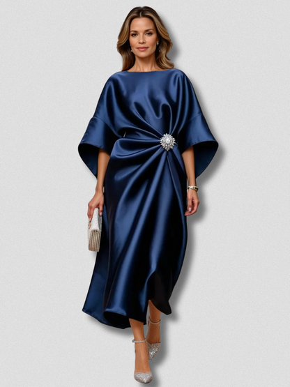 MARIS SATIN ELEGANZKLEID