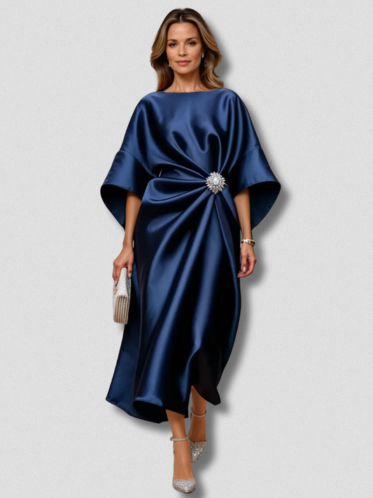 MARIS SATIN ELEGANZKLEID