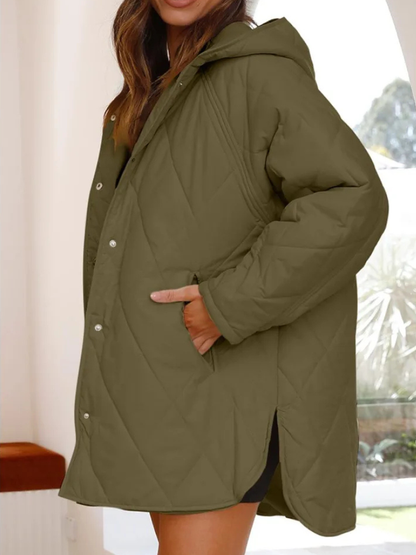 AMARISSE HOODIE-WINTERMANTEL