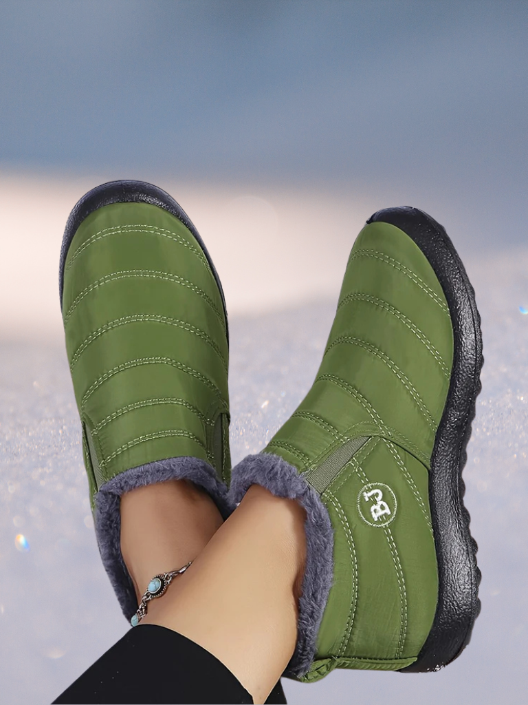 VICKY GEMÜTLICHE WINTER SLIP-ON STIEFELETTEN