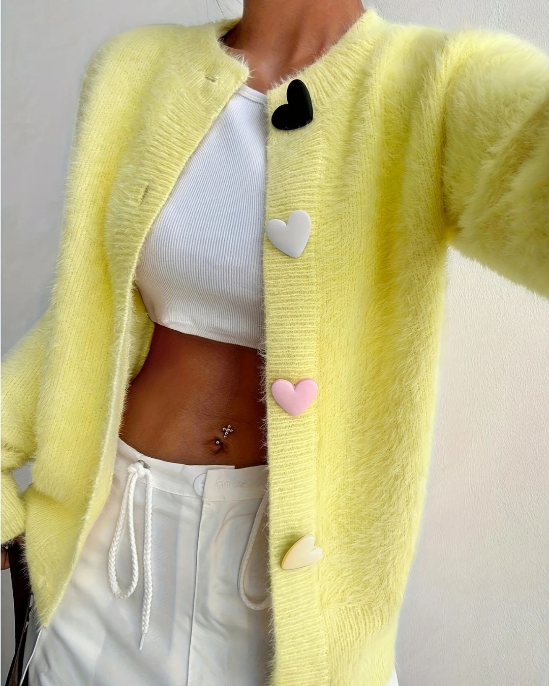 Talbot™ Herzknopf Cardigan