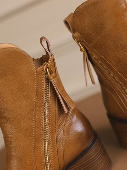 BARBARA BLOCKABSATZ STIEFELETTEN