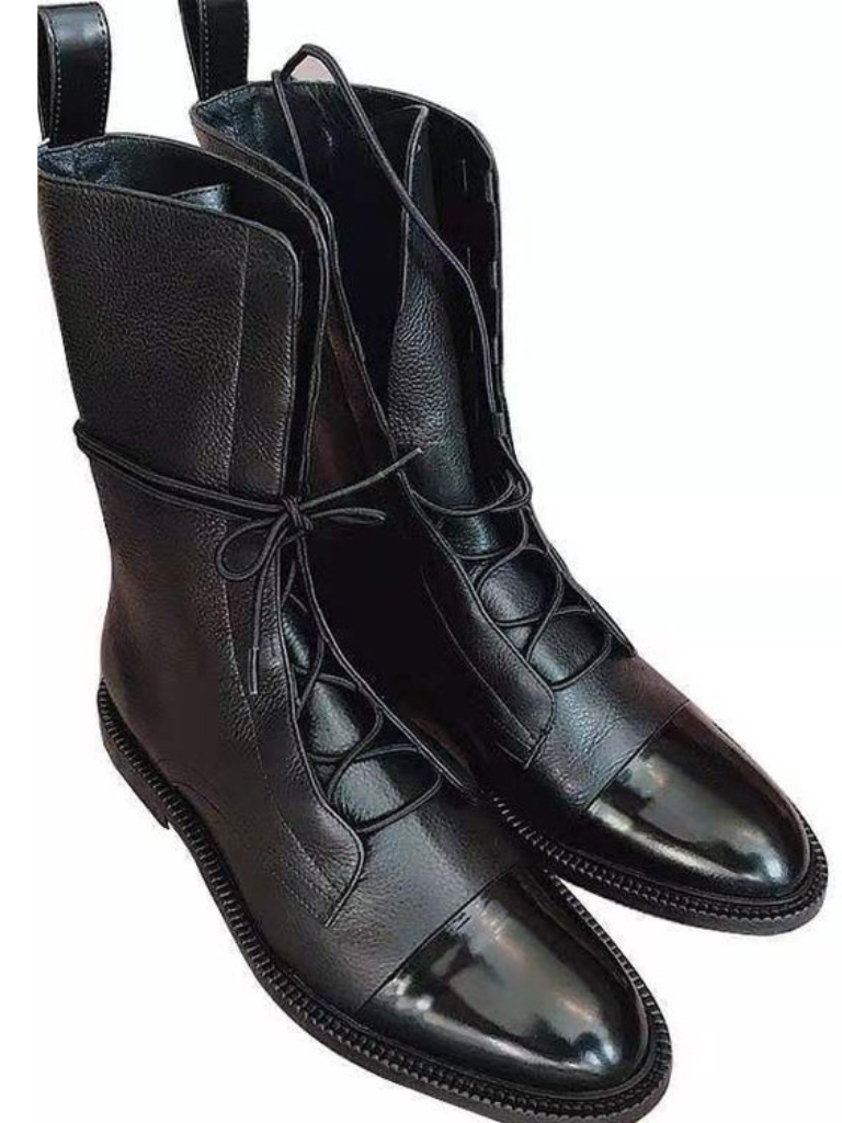 VICTORIA POLIERTE SCHUHSTIEFEL