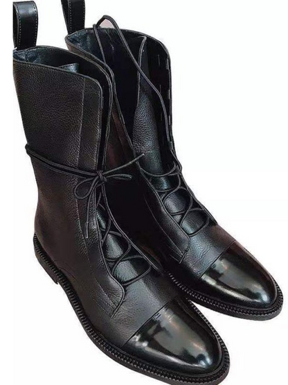 VICTORIA POLIERTE SCHUHSTIEFEL