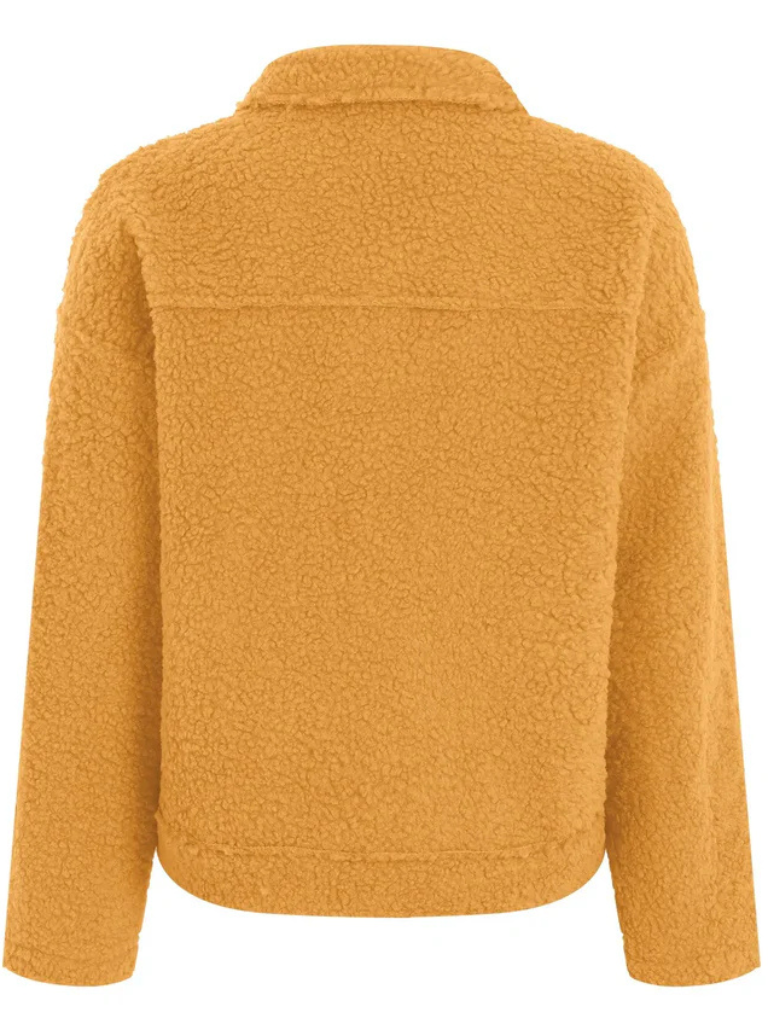 SANDRA GEMÜTLICHE SHERPA-JACKE