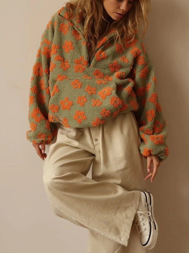 ROXANNE FLEECE-PULLOVER