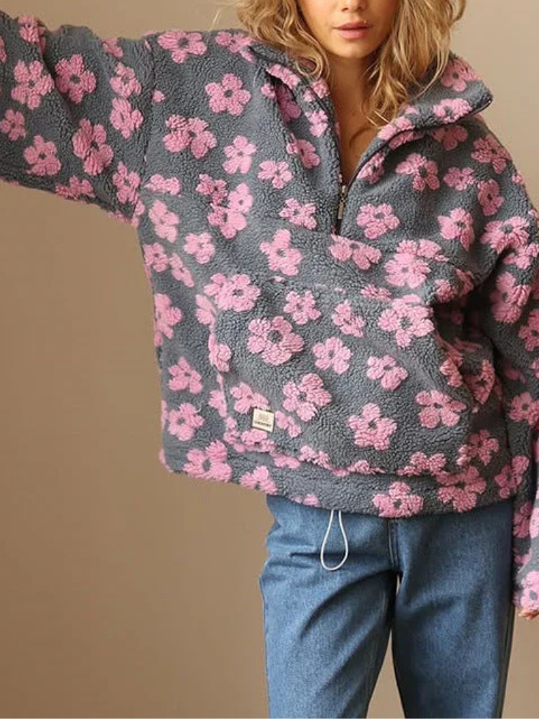 ROXANNE FLEECE-PULLOVER