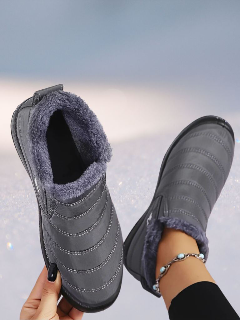 VICKY GEMÜTLICHE WINTER SLIP-ON STIEFELETTEN
