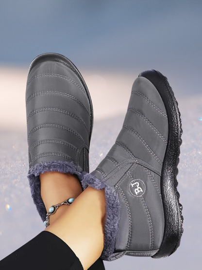 VICKY GEMÜTLICHE WINTER SLIP-ON STIEFELETTEN