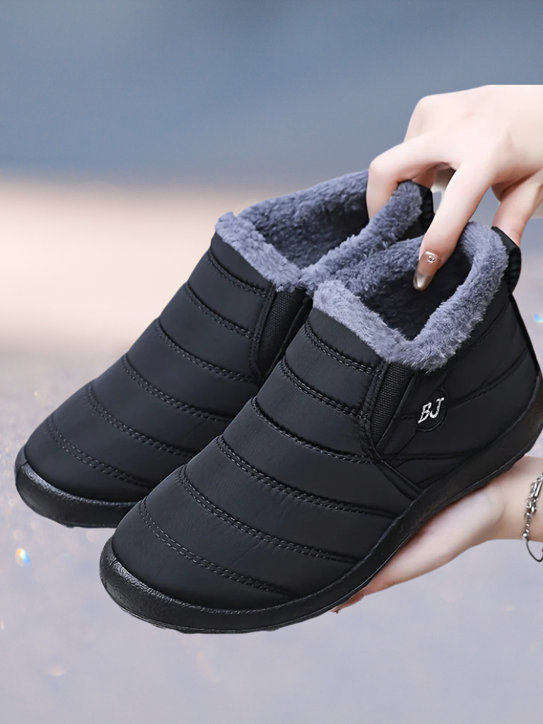 VICKY GEMÜTLICHE WINTER SLIP-ON STIEFELETTEN