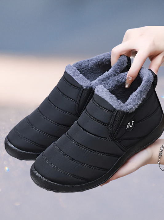 VICKY GEMÜTLICHE WINTER SLIP-ON STIEFELETTEN