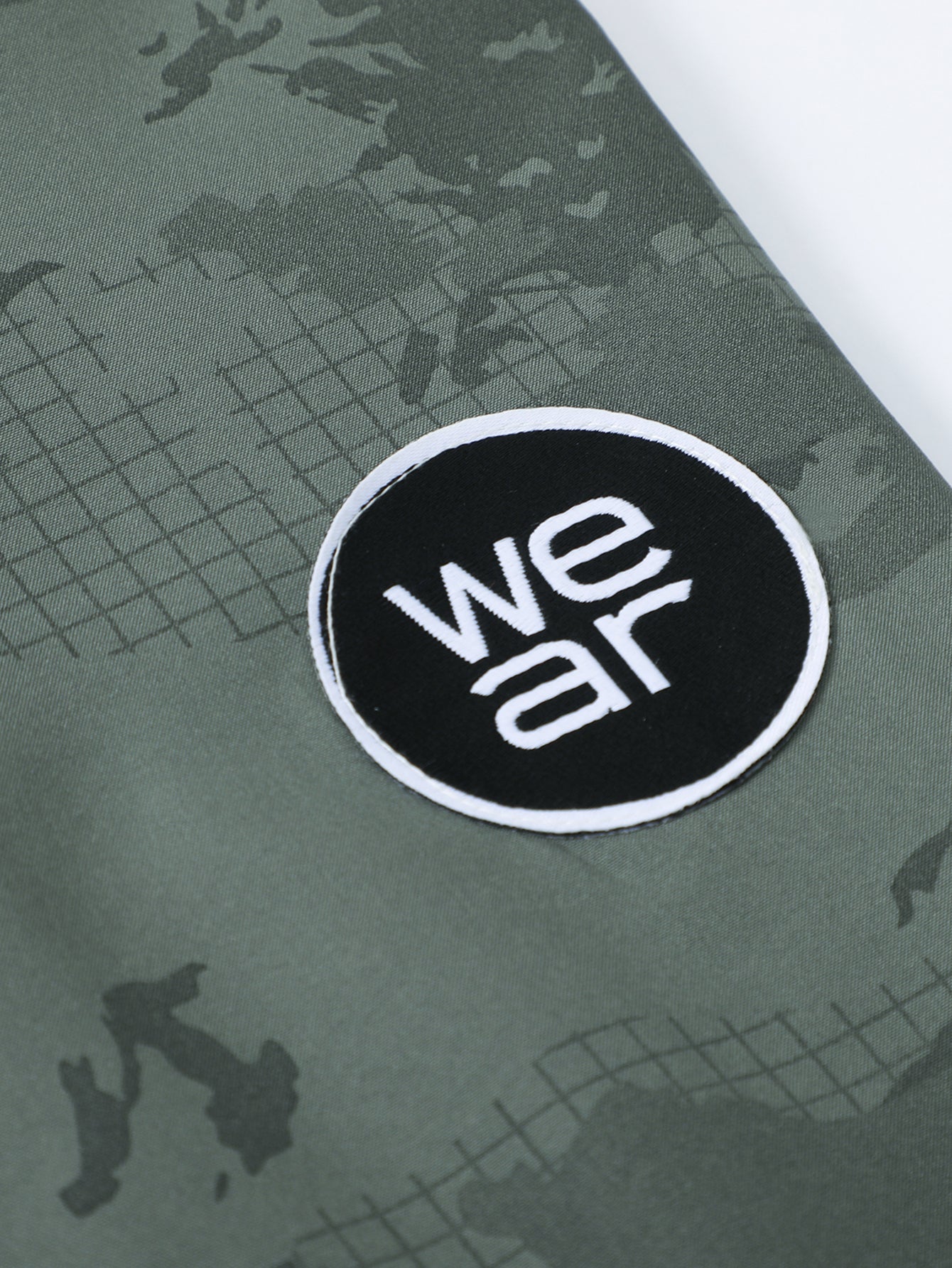 Baseballjacke in Tarnfarben