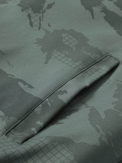 Baseballjacke in Tarnfarben