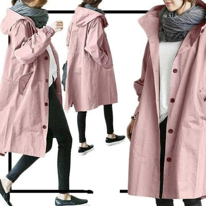 Mandy - Stilvoller wasserdichter Trenchcoat (Kopie)