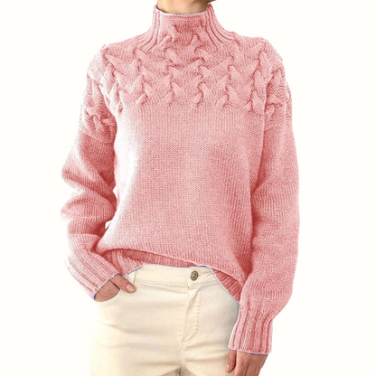 Elena | Warmer Strickrollkragenpullover