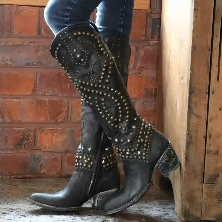 Mary | Western Knöchelhohe Stiefel