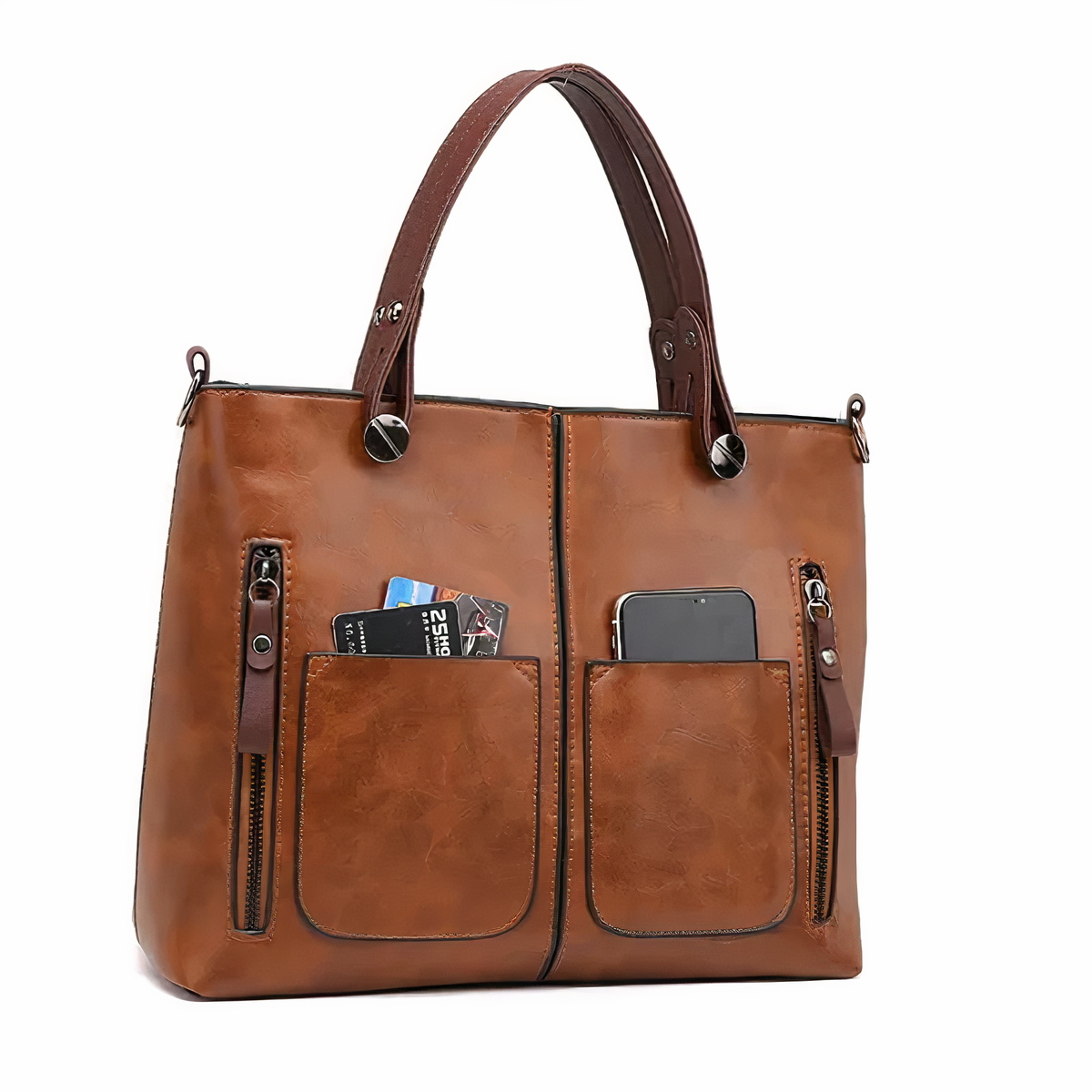 Thalia - Stylische Lederhandtasche