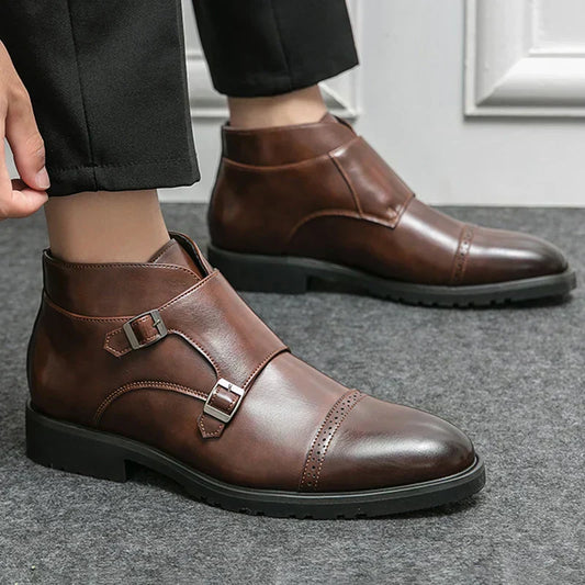 Héctor | Doppelte Monk Strap Stiefel