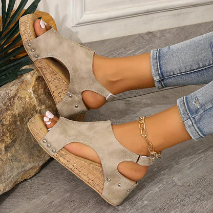 Malvarrosa - Orthopädische Keilsandalen