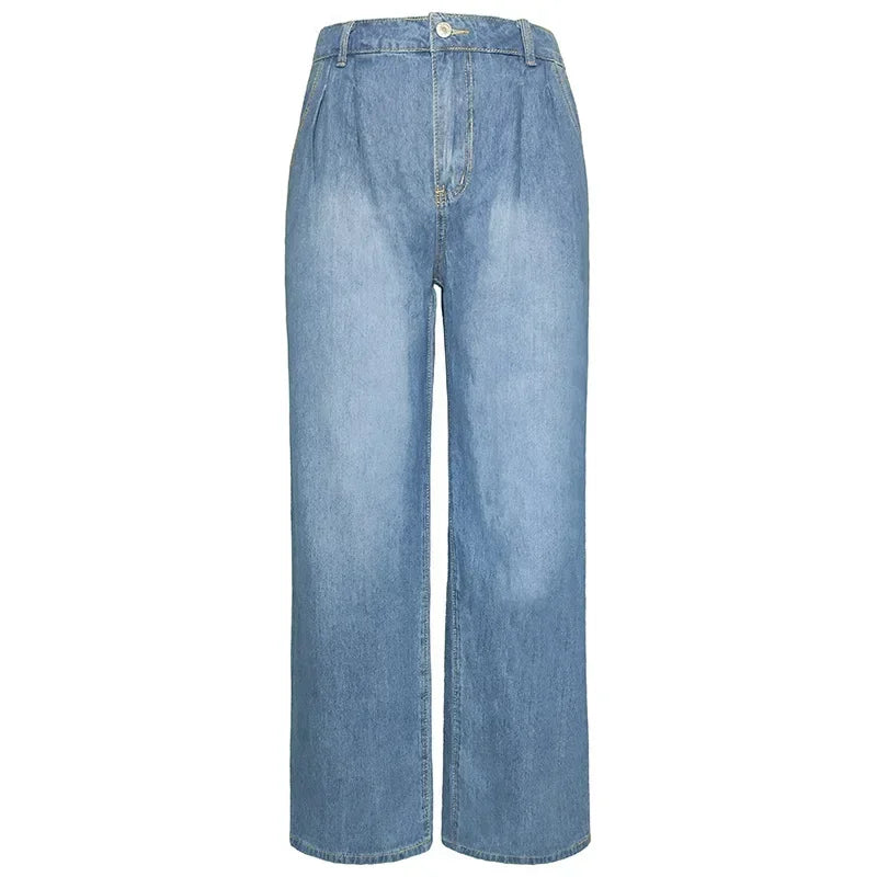 BREGITTA I BAGGY-DENIM-JEANS