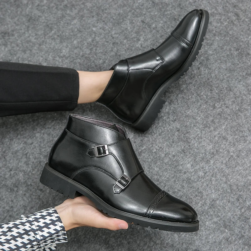 Héctor | Doppelte Monk Strap Stiefel