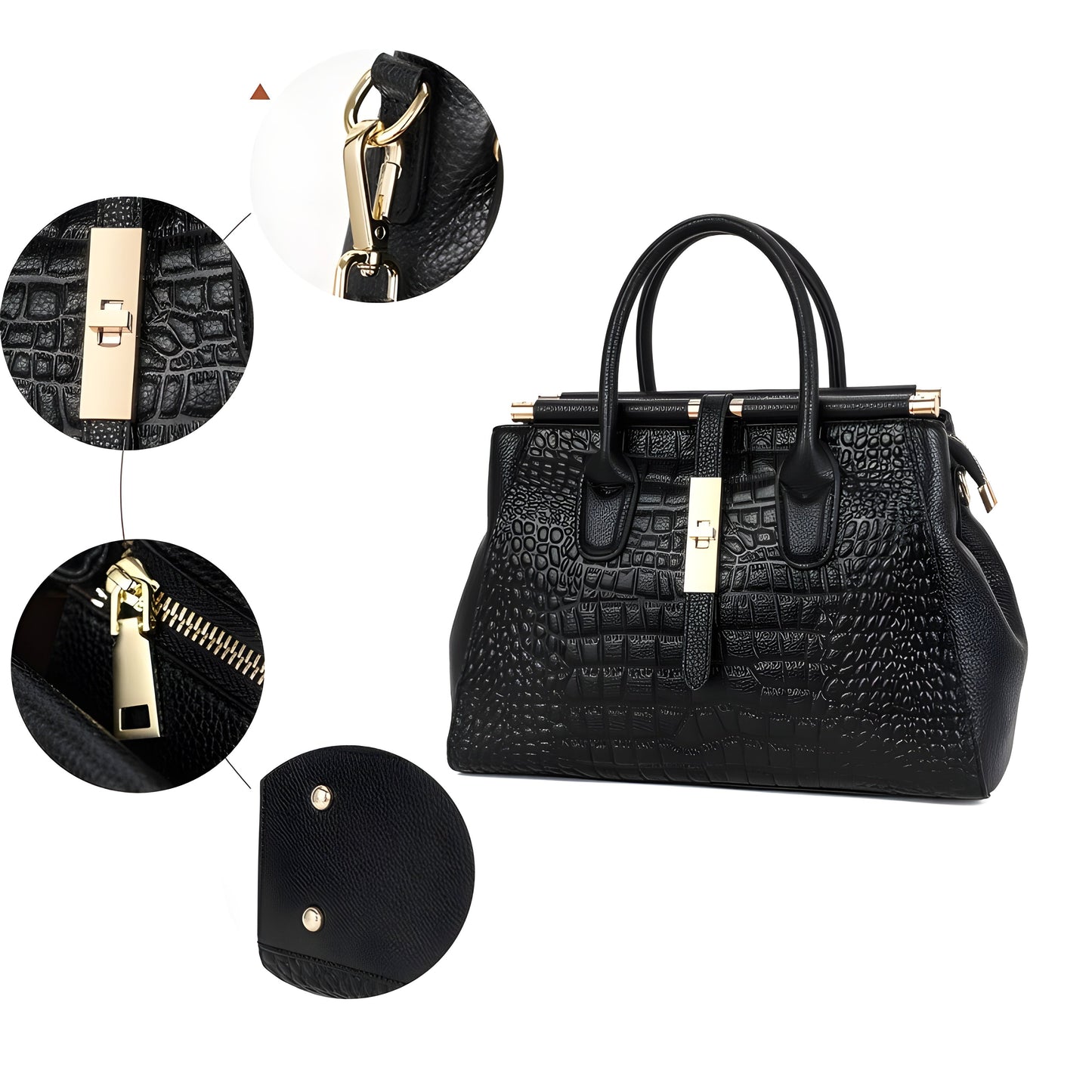 Elysian Croc Handtasche