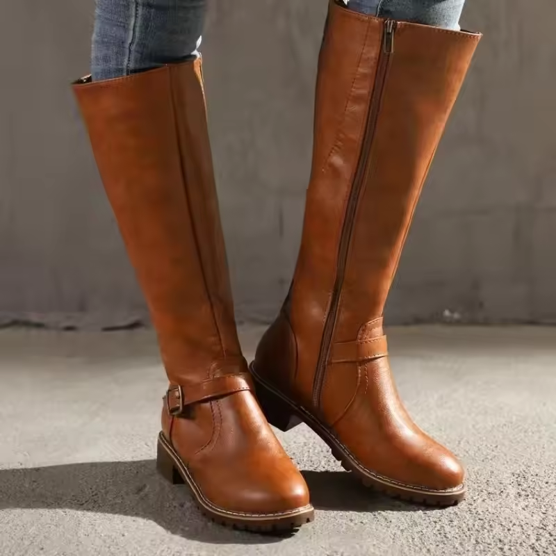 Damen Knöchelhohe Stiefel