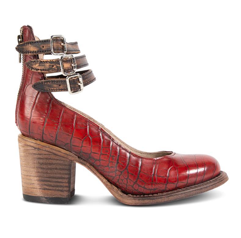 Zeitlose Vintage-Leder-Pumps