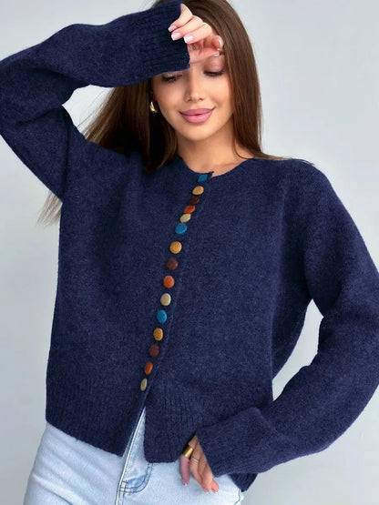 Noelle™ - Cardigan mit Knopfdetails