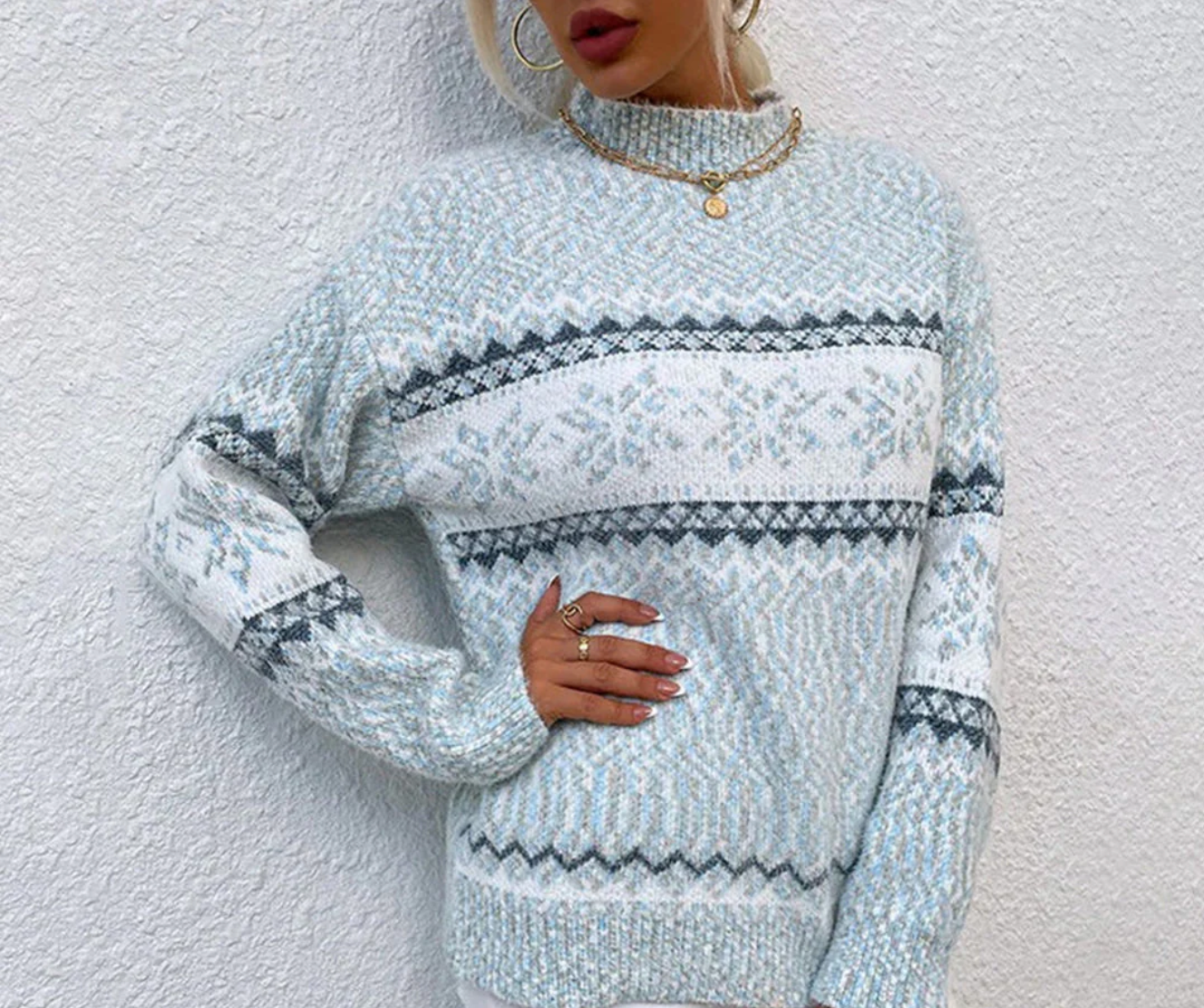 Bella - Rollkragenweicher Pullover