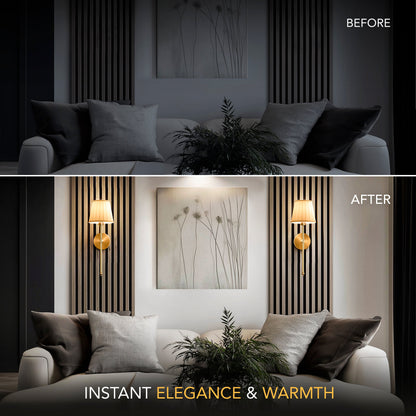 DRAHTLOSE FALTENWANDLEUCHTEN (SET AUS 2)