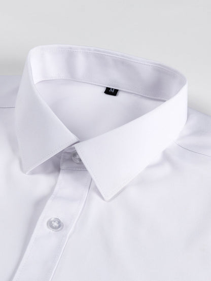 Langärmliges Button-Up Hemd