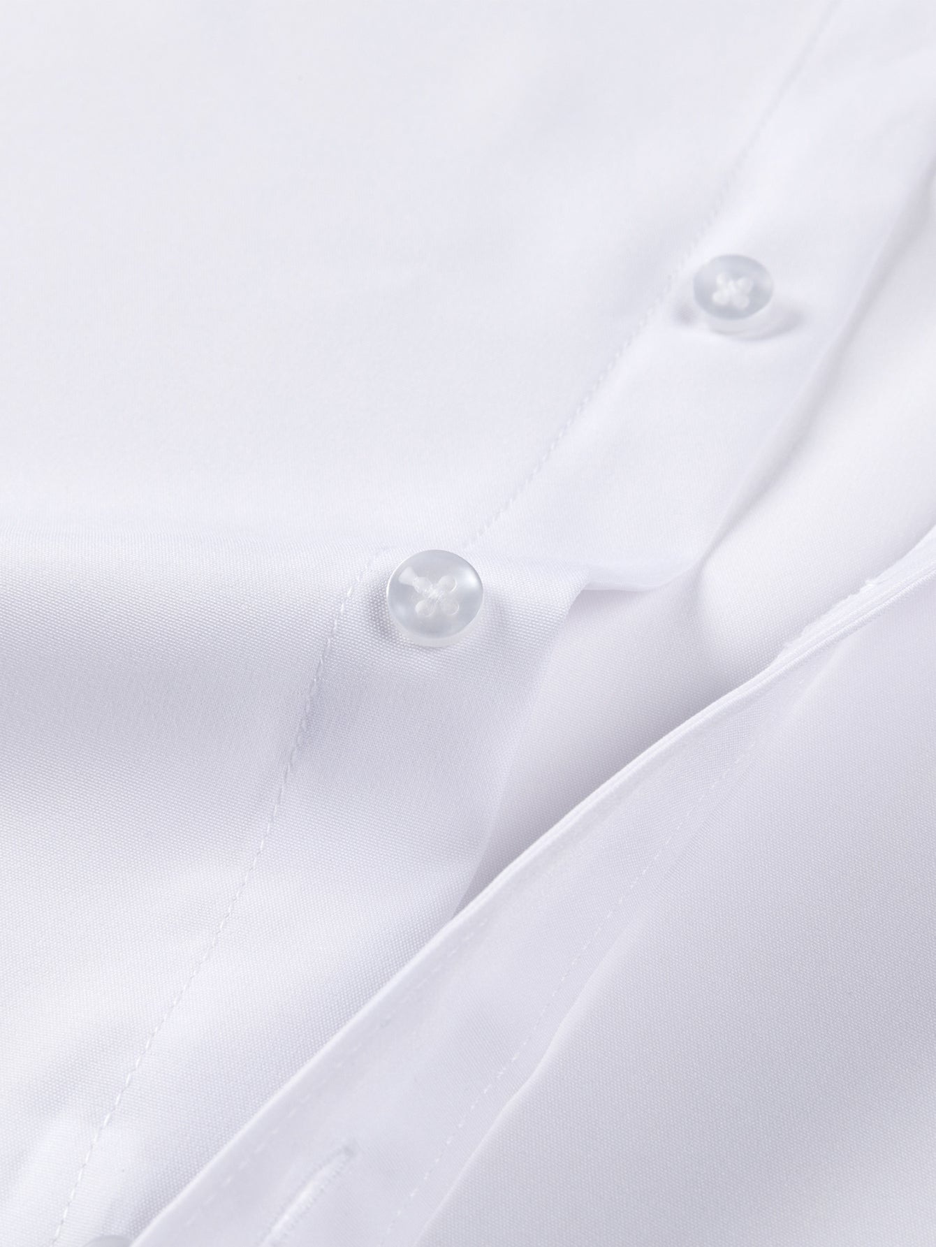 Langärmliges Button-Up Hemd