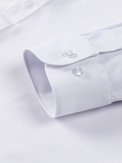 Langärmliges Button-Up Hemd