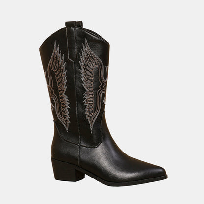 Emery | Blockabsatz Cowboy Boots