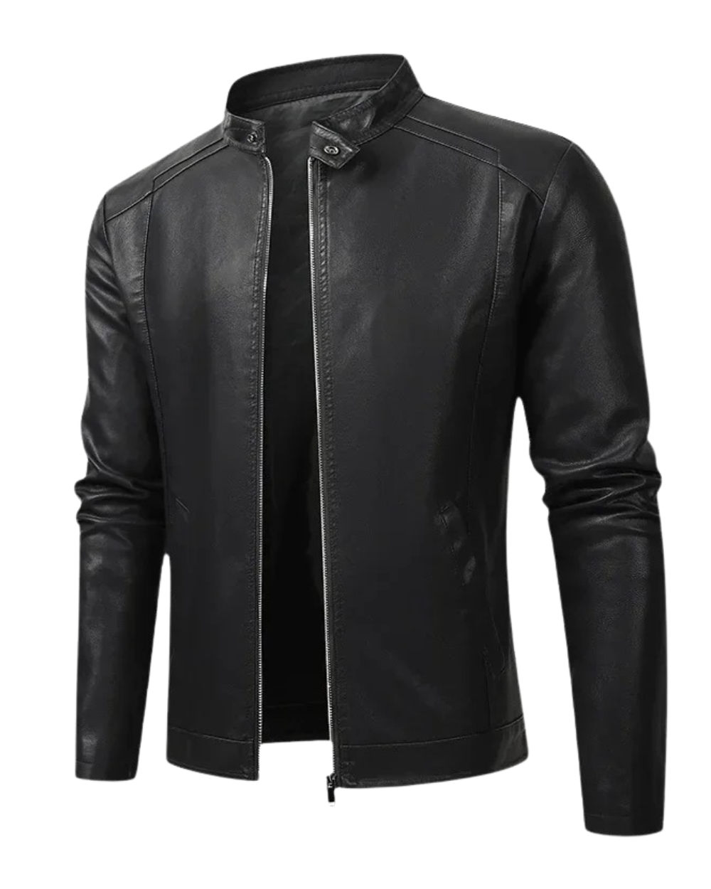Elegante Biker-Lederjacke für Herren