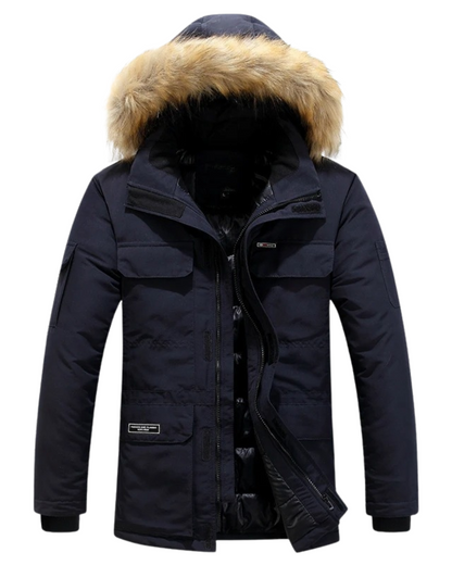 Elegante Herren-Winterjacke