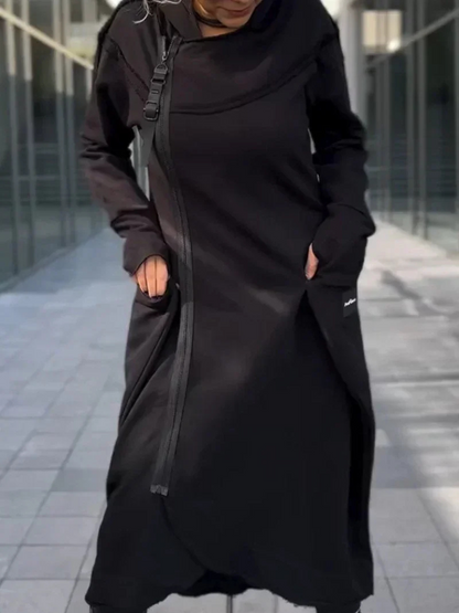 EVELISSE LANGER ZIP-HOODIE