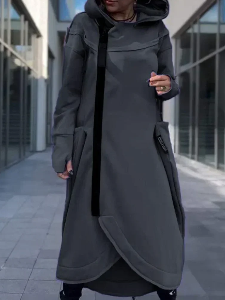 EVELISSE LANGER ZIP-HOODIE