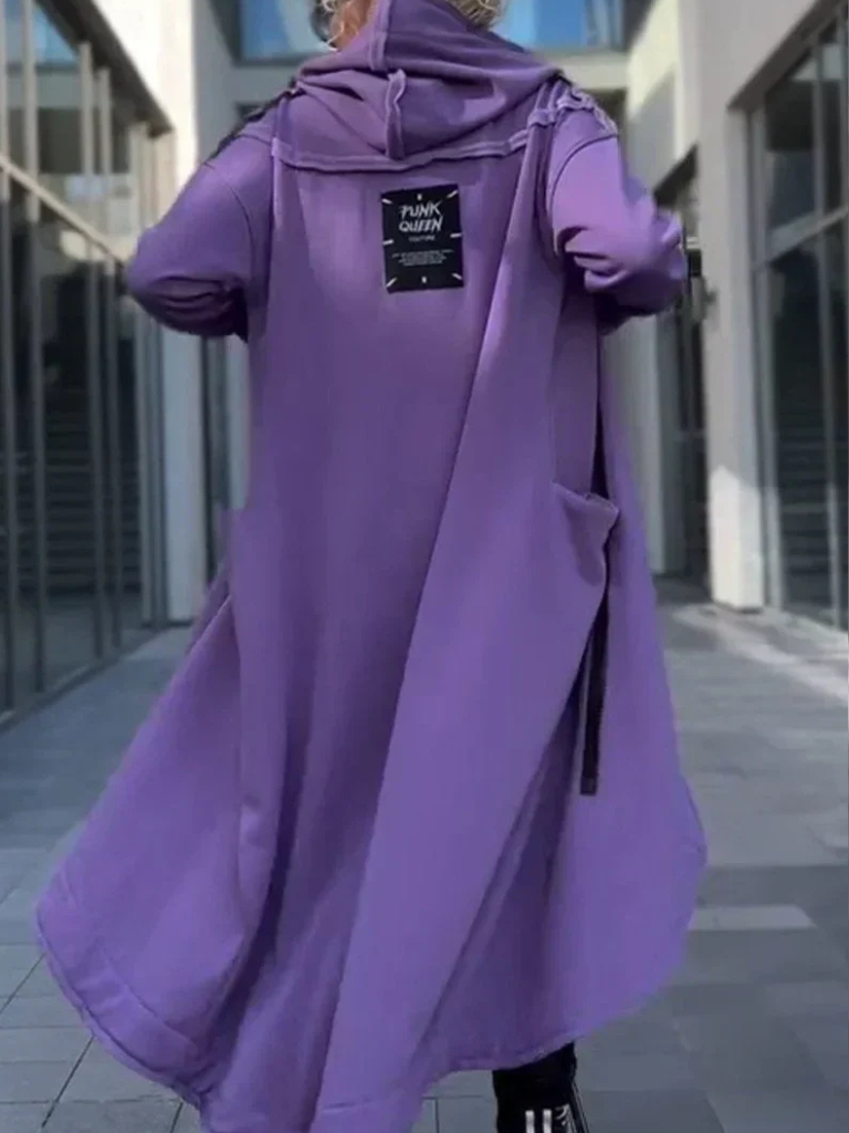 EVELISSE LANGER ZIP-HOODIE