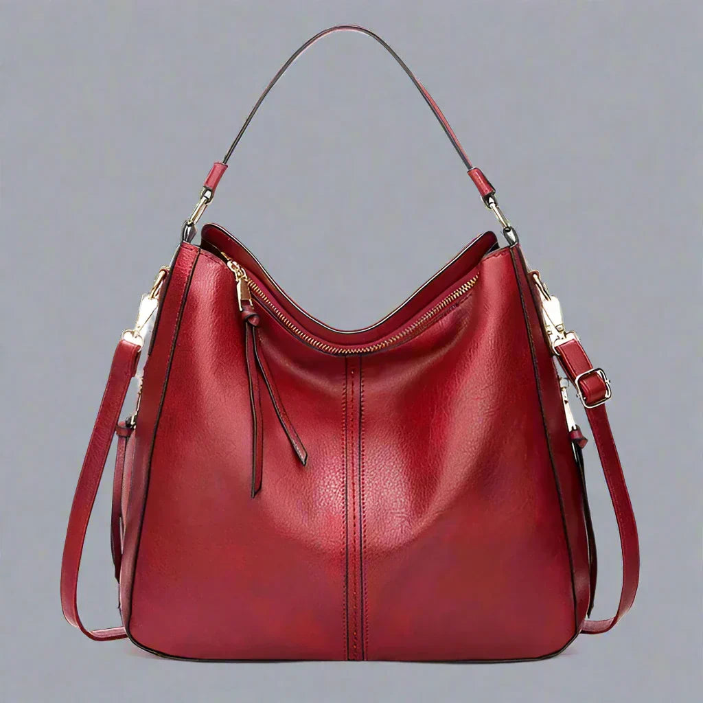 Cecile - Stylische Leder-Tote