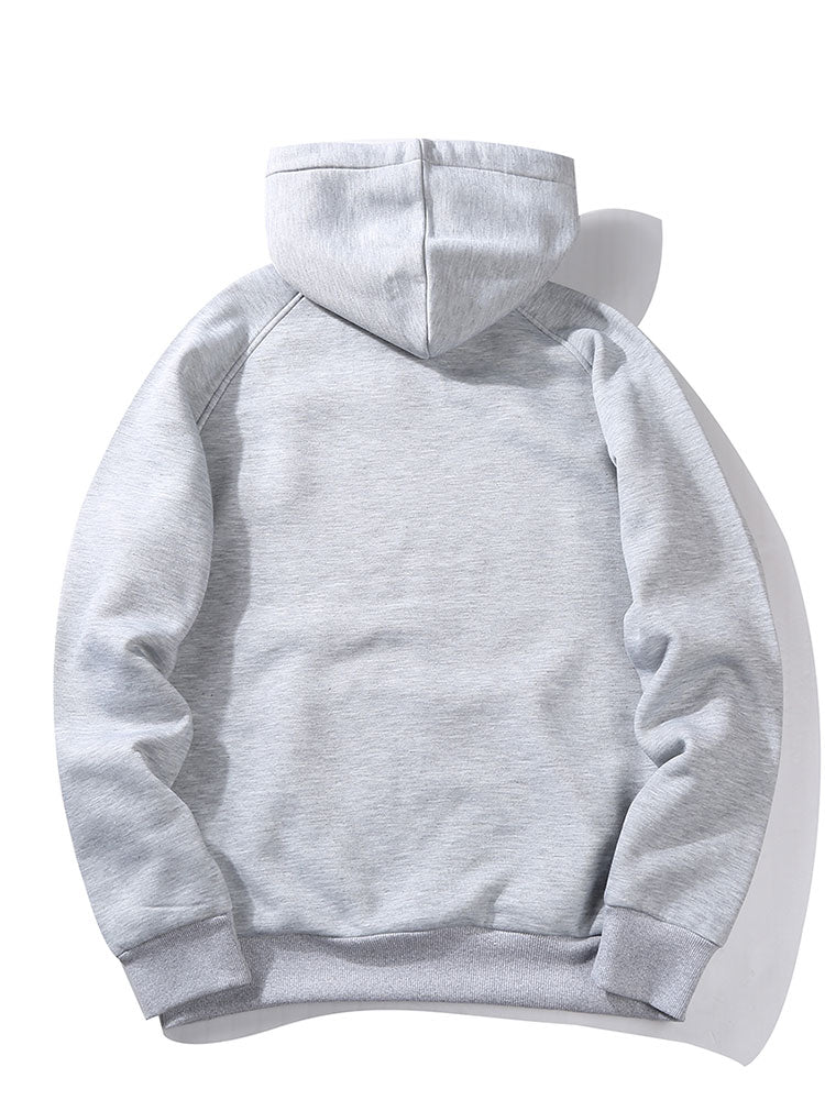Brooklyn Graphic Hoodie with Letter Design