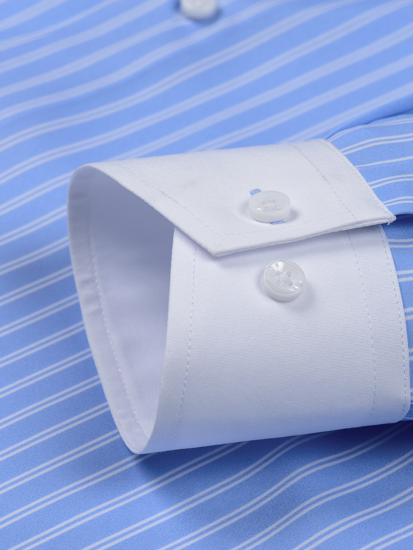 Knitterfreies gestreiftes Winchester-Hemd