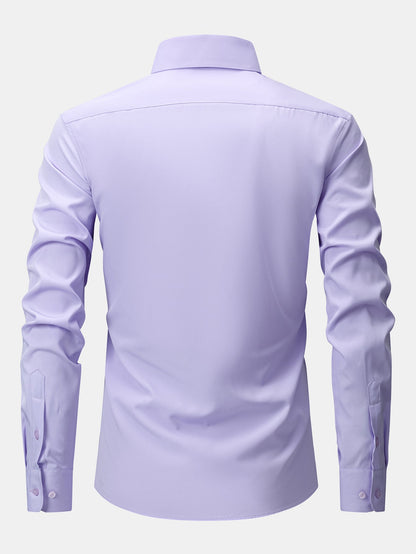 Langärmliges Button-Up Hemd