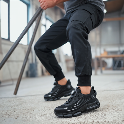 Sicherheitsschuhe - Stahlkappe - Drehverschluss - Stilvoll