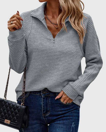 Molly | Eleganter Halbzip-Pullover